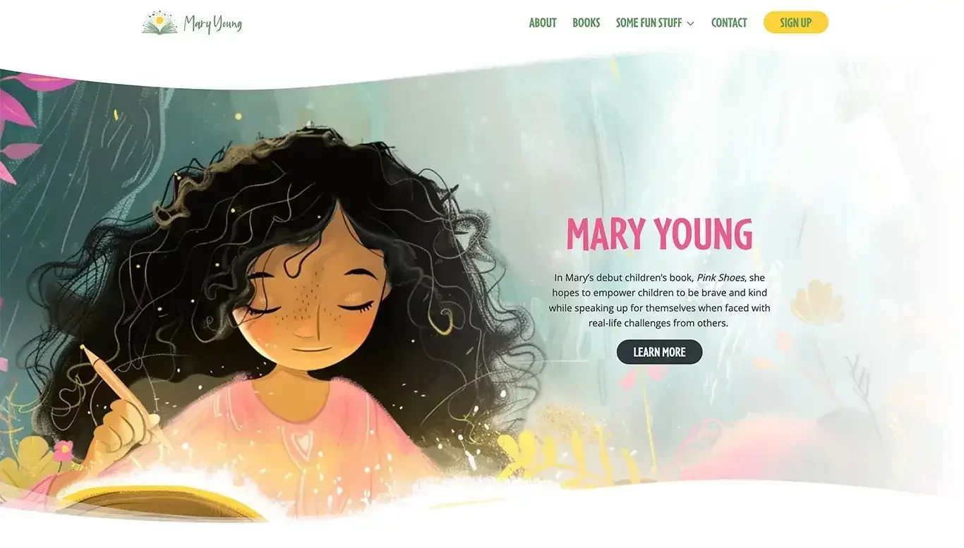 Best Author Website #14 K. C. Aleebooks